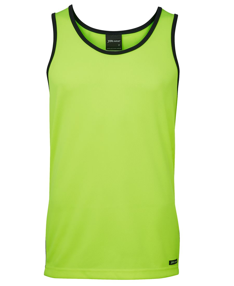 JBs Wear Hi Vis Contrast Singlet