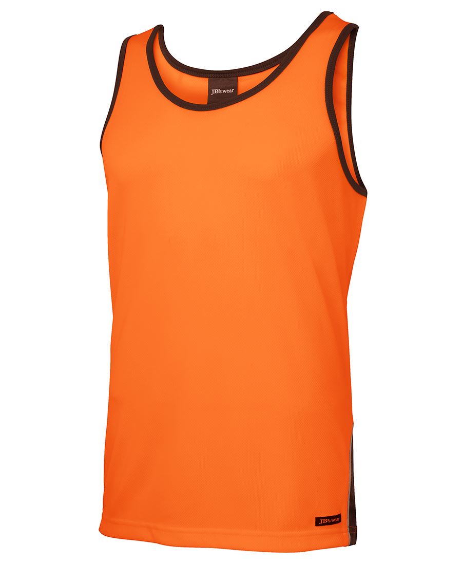 JBs Wear Hi Vis Contrast Singlet
