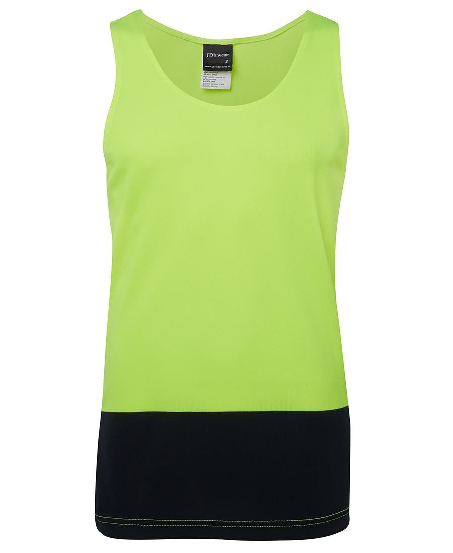 JBs Wear Hi Vis Traditional Singlet