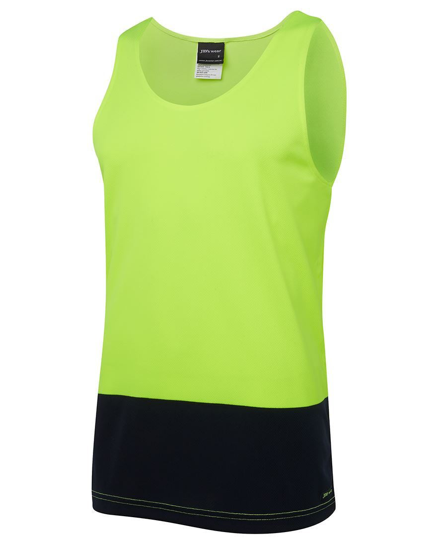 JBs Wear Hi Vis Traditional Singlet