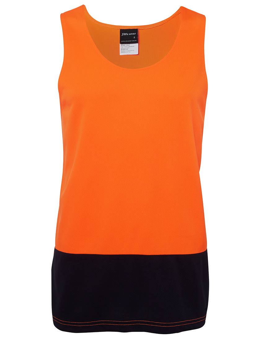 JBs Wear Hi Vis Traditional Singlet