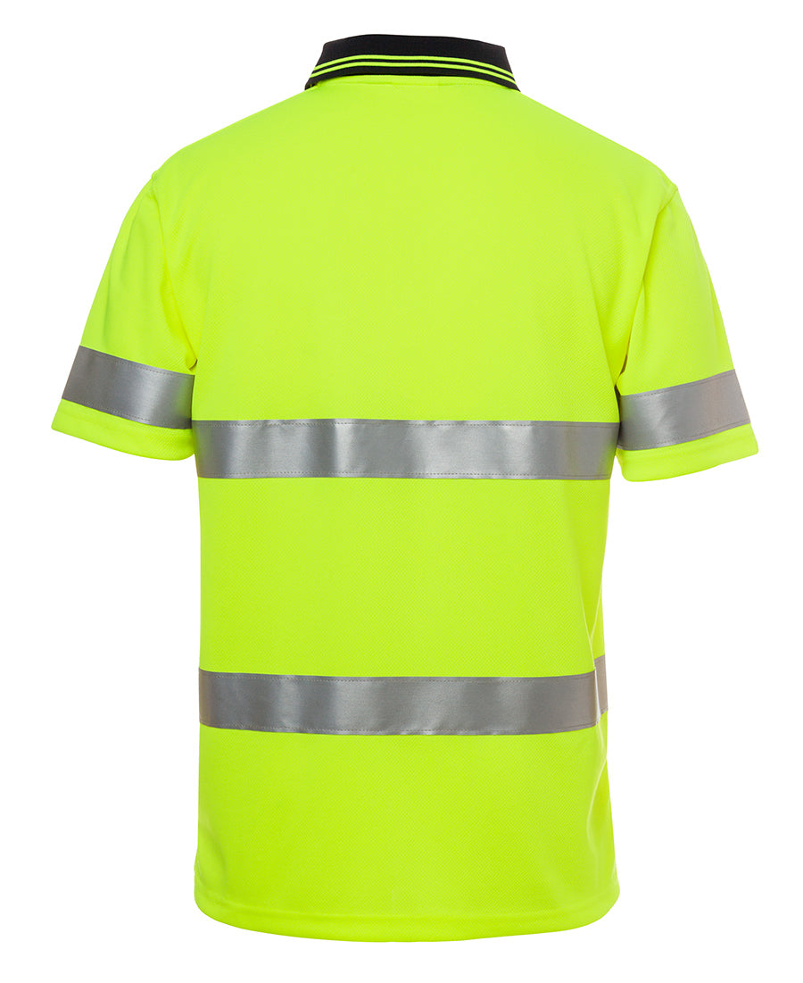JB's Hi Vis S/S (D+N) Traditional Polo - Green