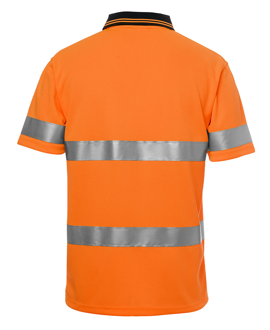JB's Hi Vis S/S (D+N) Traditional Polo - Orange