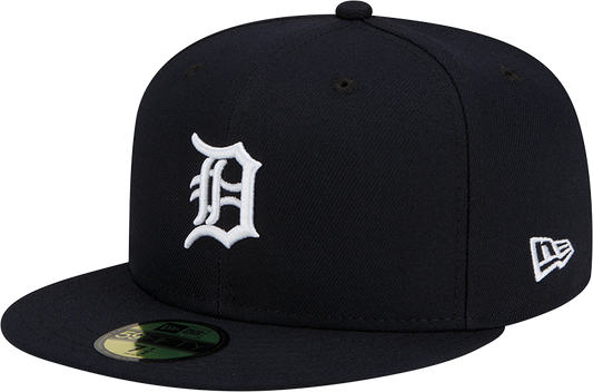 Detroit Tigers 59Fifty Fitted Cap - Black