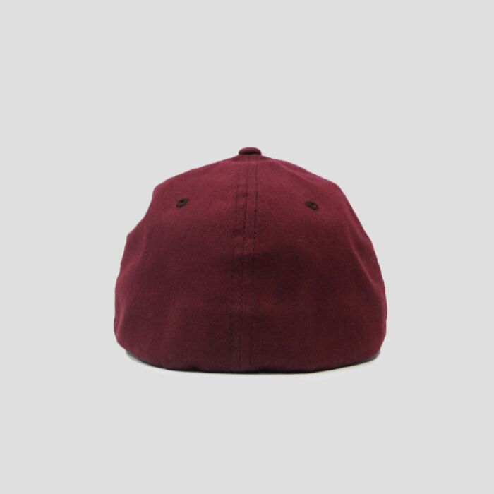 Maroon Flexfit Adults Back
