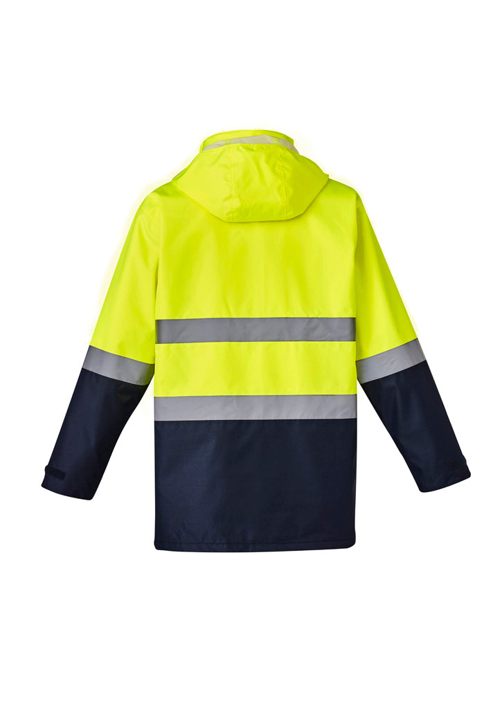 Men’s Hi-Vis Basic 4-In-1 Waterproof Jacket - Yellow