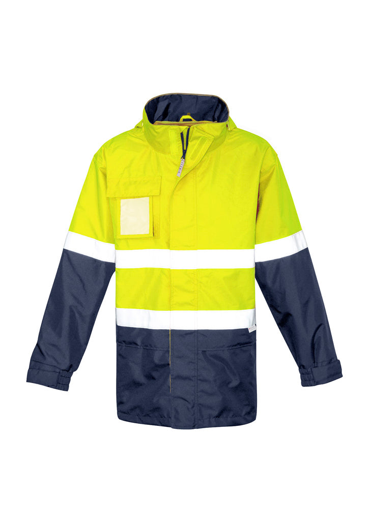 Mens Hi Vis Ultralite Waterproof Jacket - Yellow