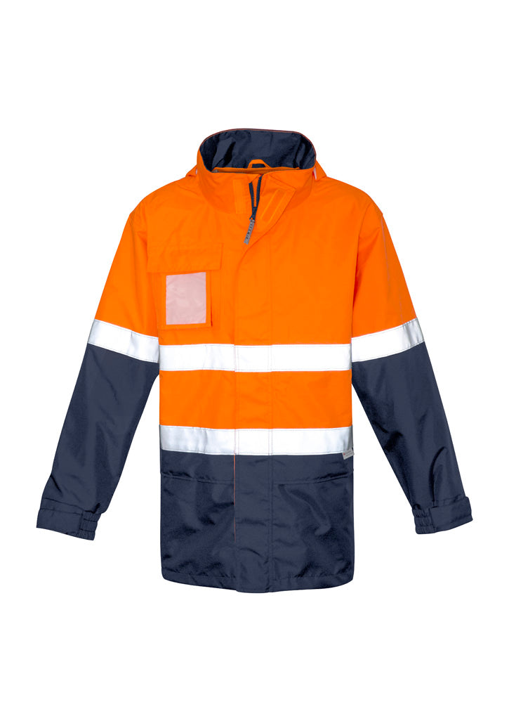 Mens Hi Vis Ultralite Waterproof Jacket - Orange