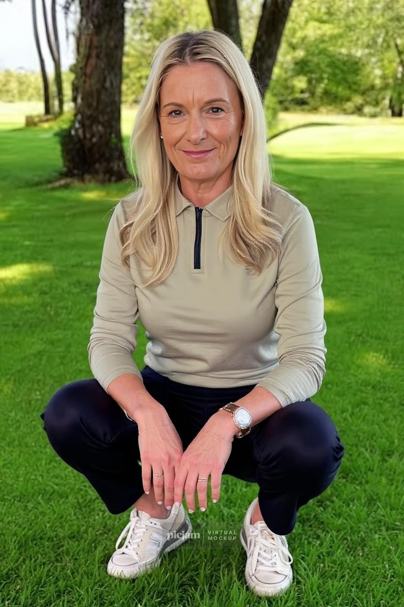 Ladies Long Sleeve Polo