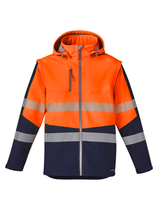Streetworx 2 In 1 Stretch Softshell Jacket - Orange