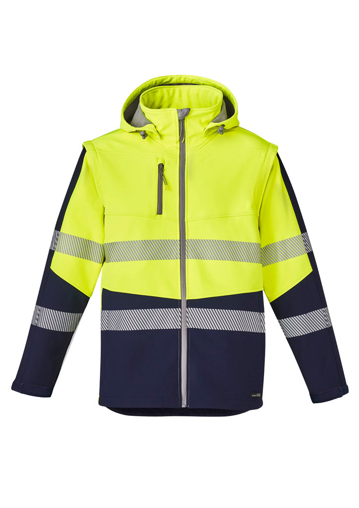 Streetworx 2 In 1 Stretch Softshell Jacket - Yellow