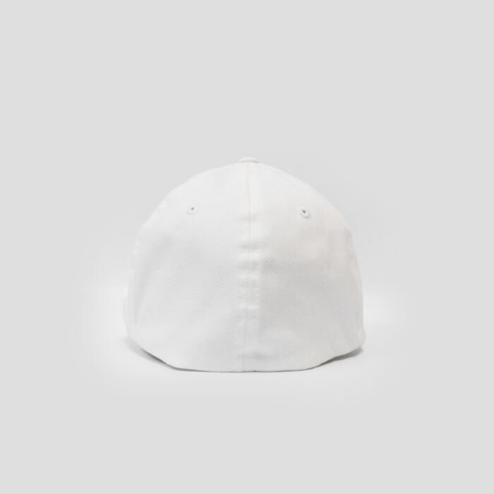 White Flexfit Adults Back