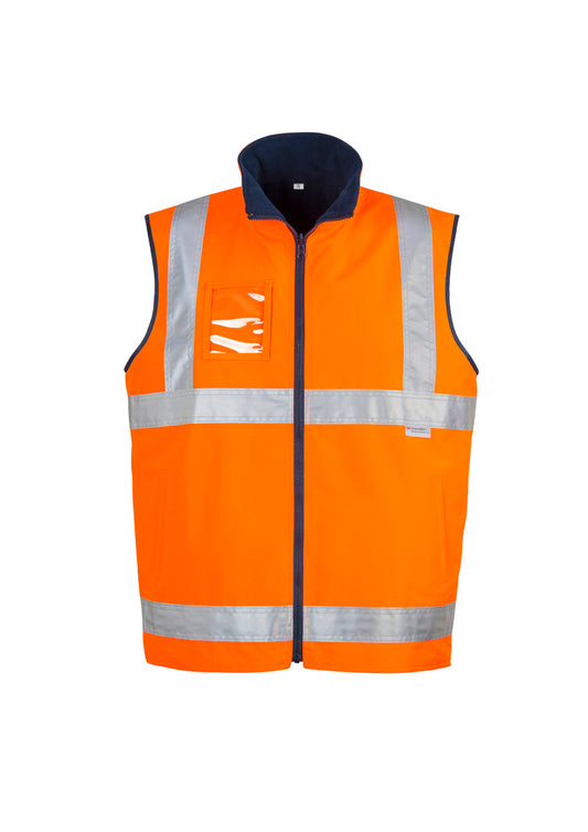 Lightweight Waterproof Hi-Vis Vest - Orange