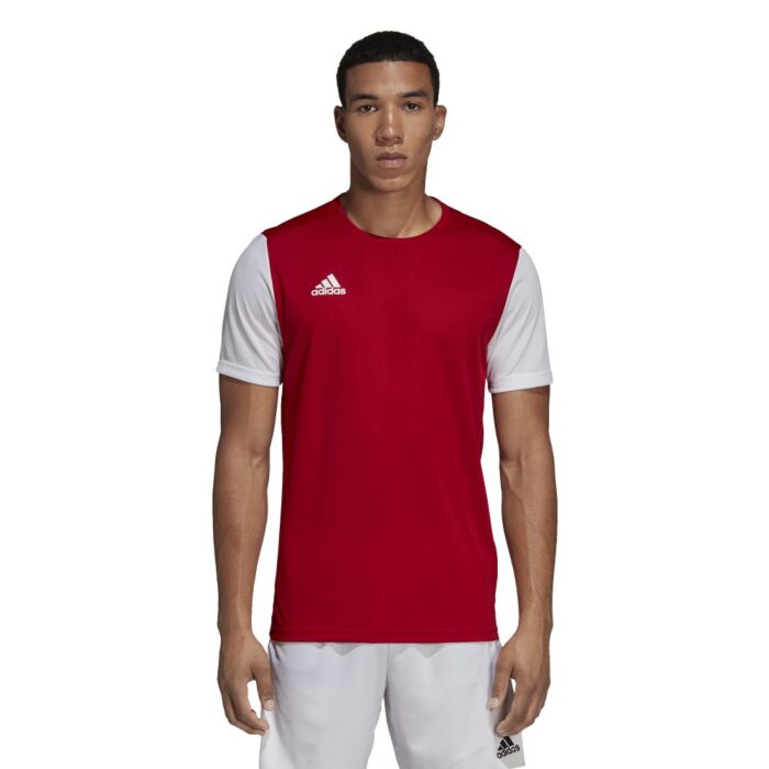 Adidas Entrada Jersey - Red & White