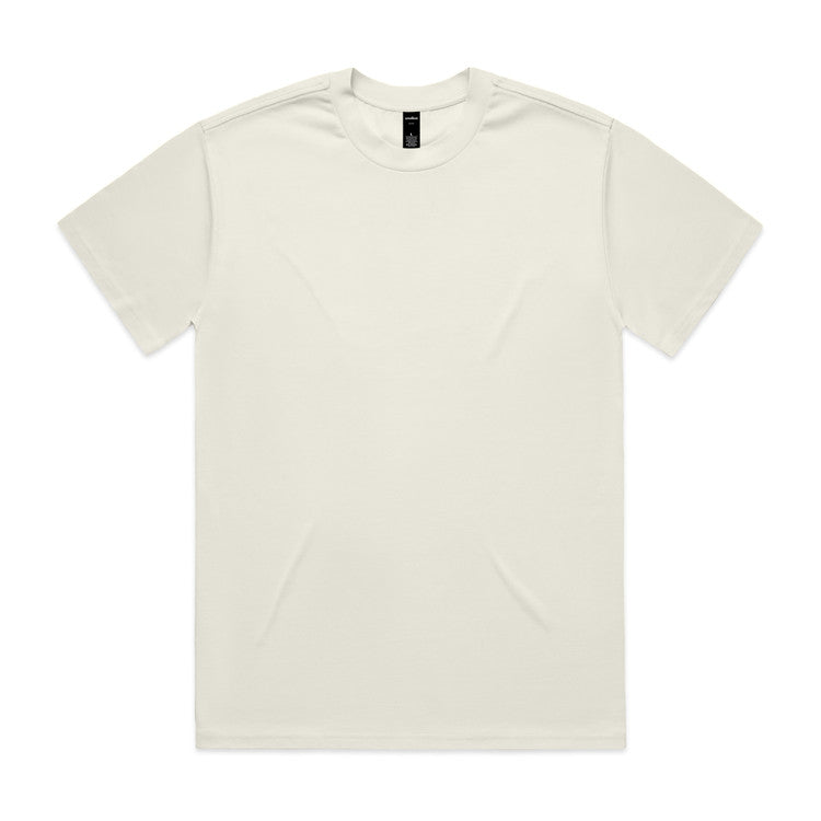 As Colour Heavy Tee Ecru Front 5080