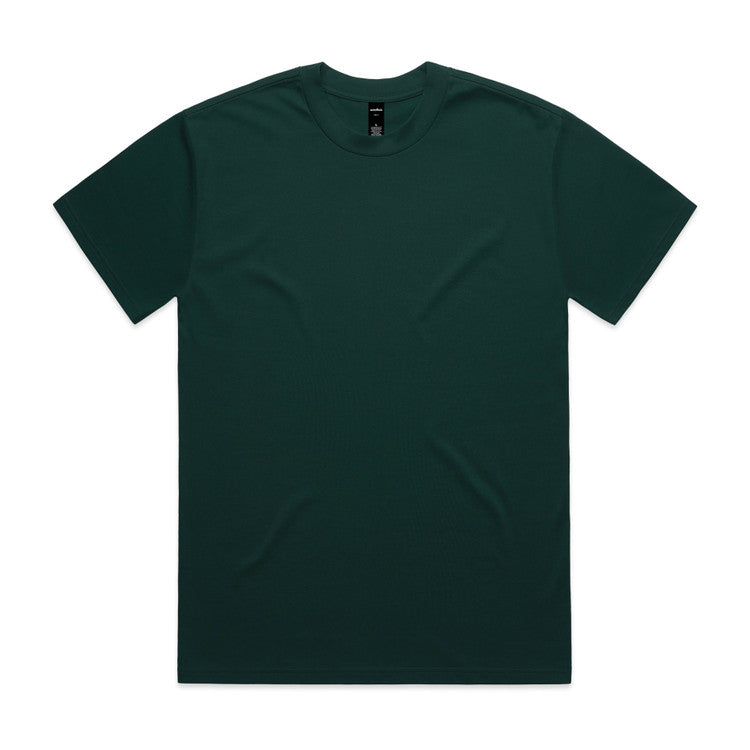 As Colour Heavy Tee Pine Green Front 5080