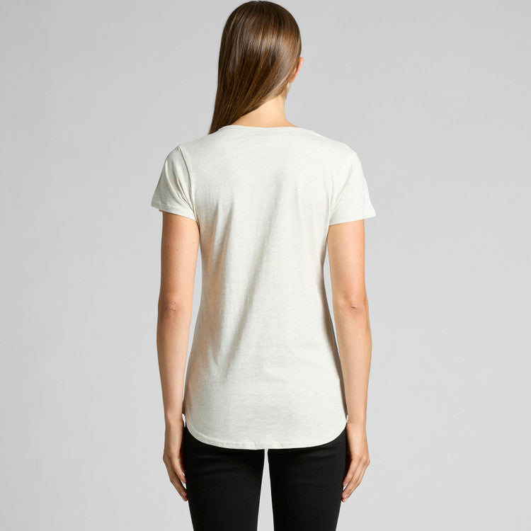 As Colour Mali Tee Womans Model Back 4008