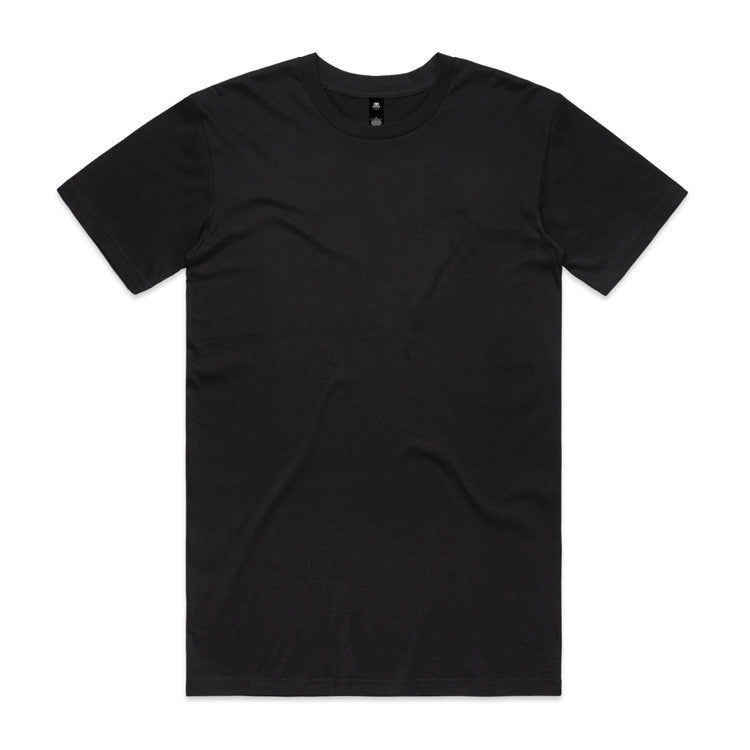 As Colour Staple Tee Black Front 5001