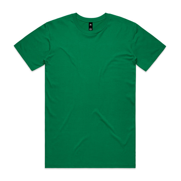 As Colour Staple Tee Green Front 5001