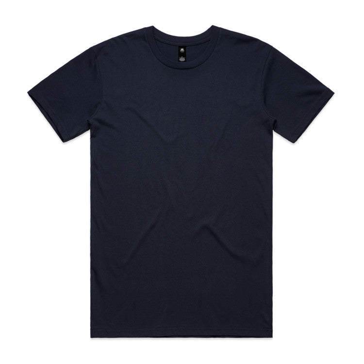 As Colour Staple Tee Navy Front 5001