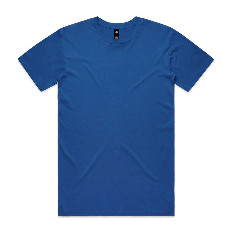 As Colour Staple Tee Blue Front 5001