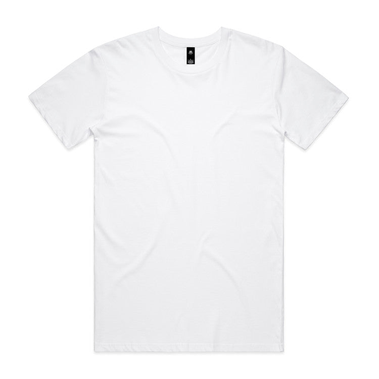 As Colour Staple Tee White Front 5001