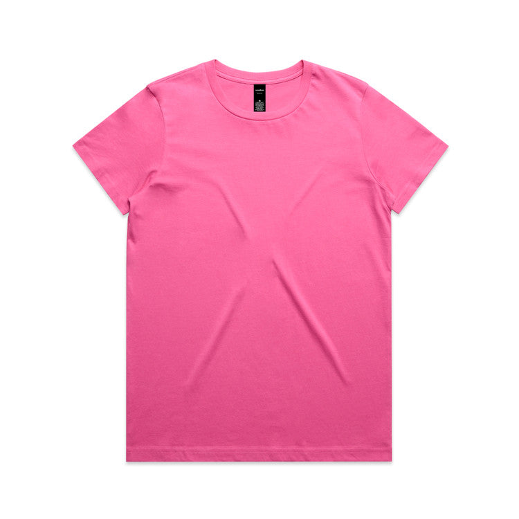 As Colour Womans Maple Tee Charity Pink