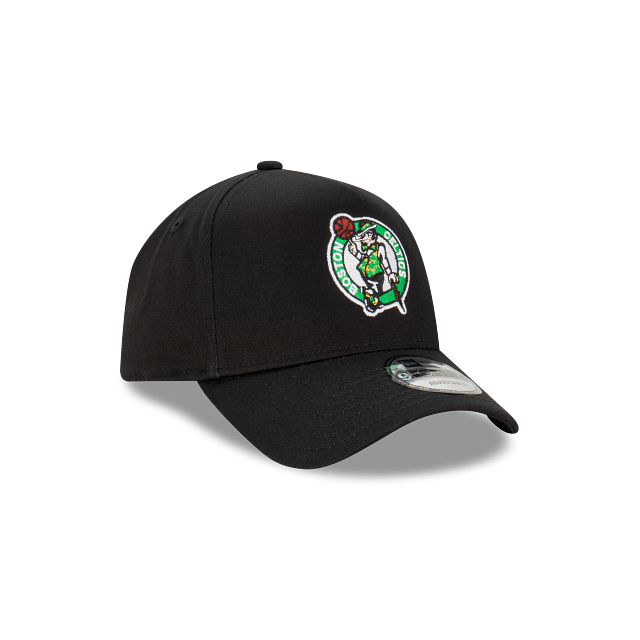 Boston Celtics New Era 9FORTY A-Frame Snapback Hat - Black