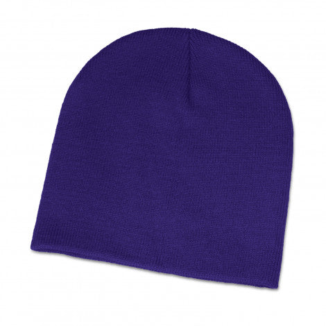 Acrylic Beanie - Purple