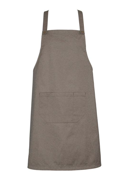 Urban Bib Apron - Grey