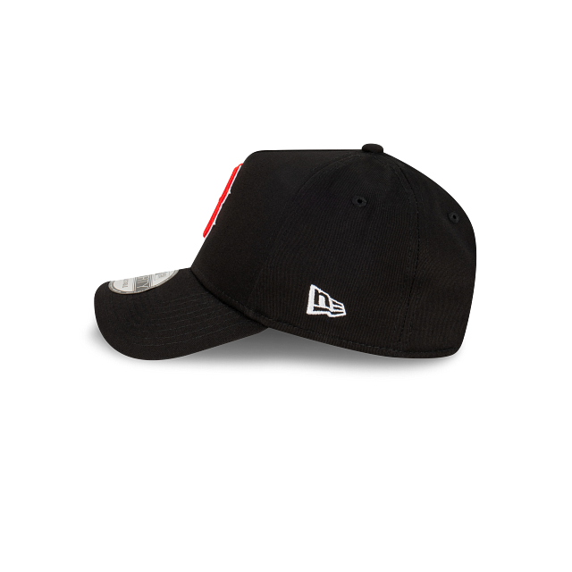 Boston Red Sox New Era 9FORTY A-Frame Snapback Hat - Black