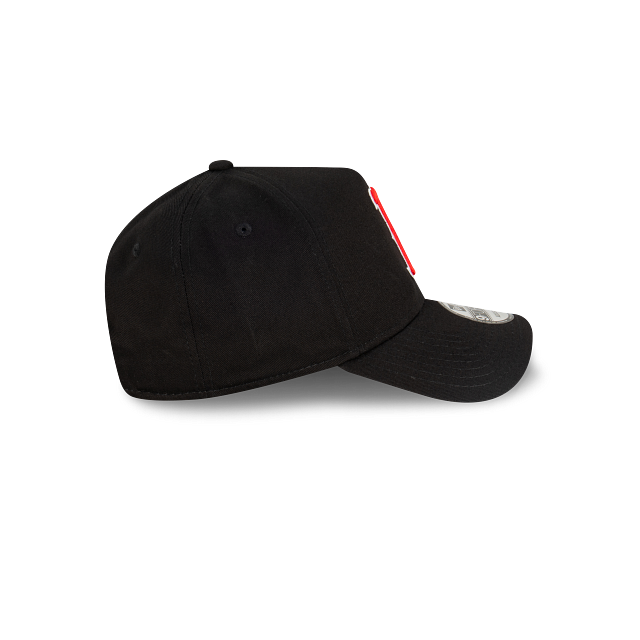 Boston Red Sox New Era 9FORTY A-Frame Snapback Hat - Black