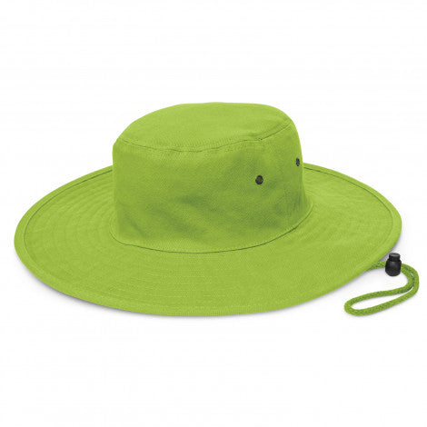 Cabana Wide Brim Hat - Green