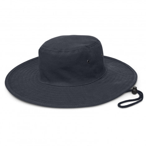 Cabana Wide Brim Hat - Navy
