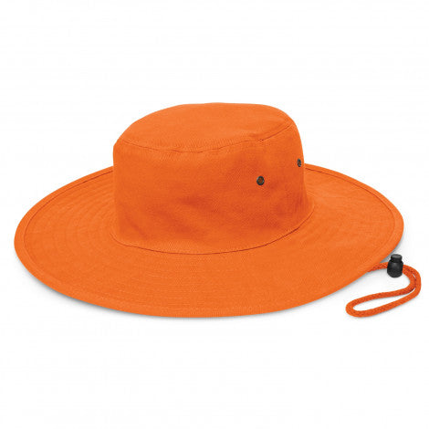 Cabana Wide Brim Hat - Orange