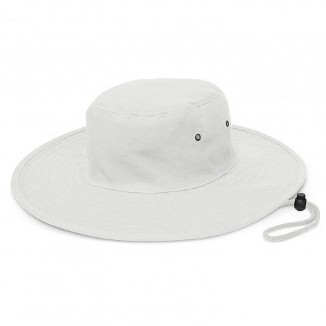 Cabana Wide Brim Hat - White