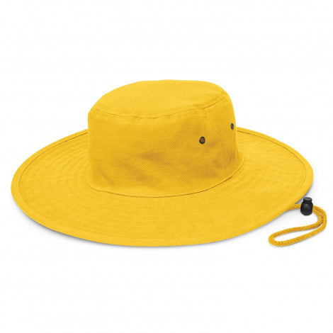 Cabana Wide Brim Hat - Yellow