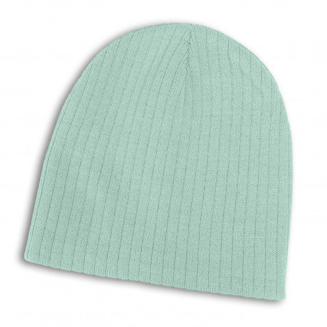 Cable Knit Beanie - Mint