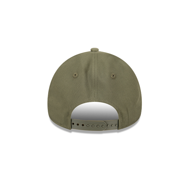 Chicago Bulls New Era 9FORTY A-Frame Snapback Hat - New Olive