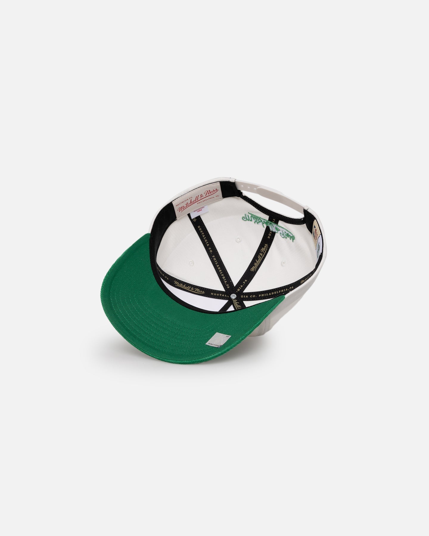 Boston Celtics History Origin Wordmark Snapback