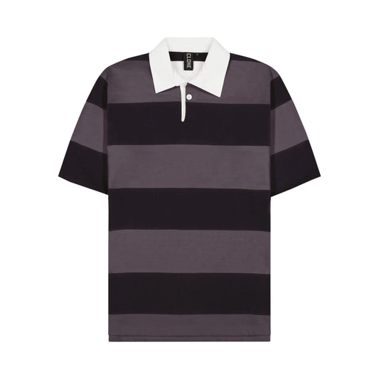 Rugby Jersey - Charcoal & Black