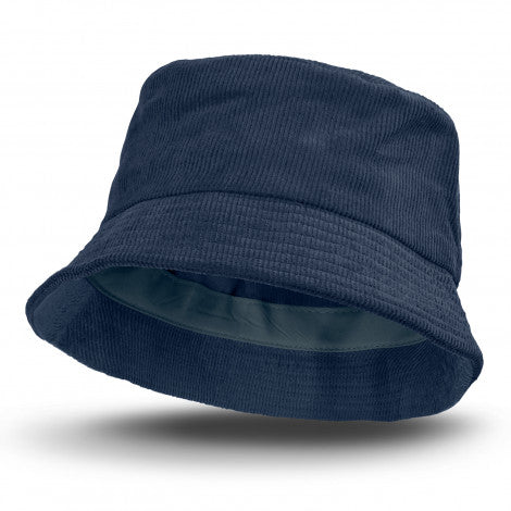 Corduroy Bucket Hat - Navy