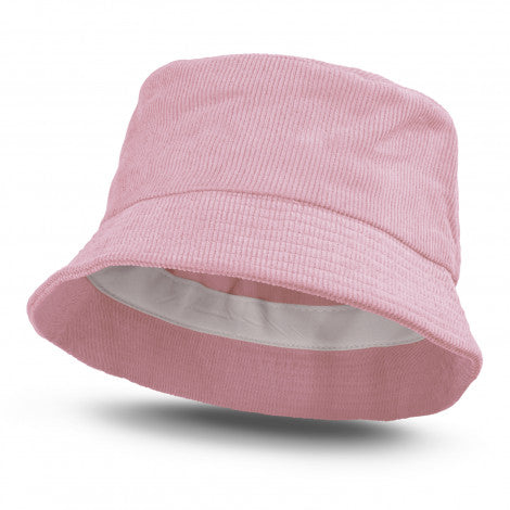 Corduroy Bucket Hat - Pink
