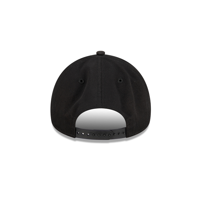 Chicago White Sox New Era 9FORTY A-Frame Snapback Hat - Black on Black