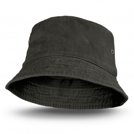 Faded Bucket Hat - Black