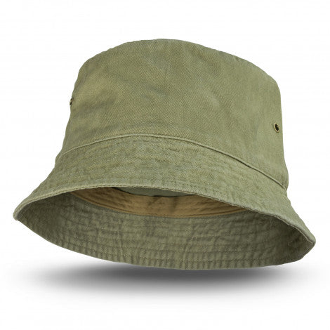 Faded Bucket Hat - Green