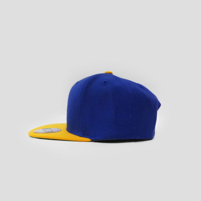 Snapback Flatpeak - Blue & Yellow