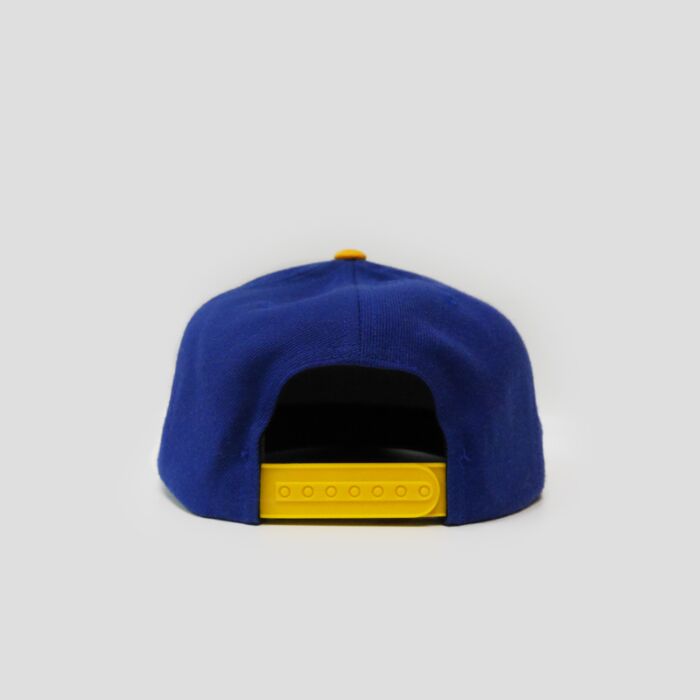 Snapback Flatpeak - Blue & Yellow