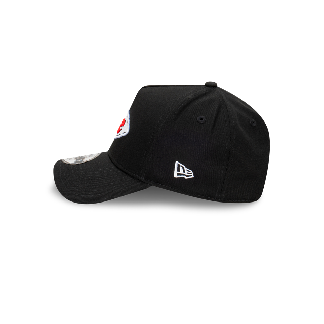 Kansas City Chiefs New Era 9FORTY A-Frame Snapback Hat - Black