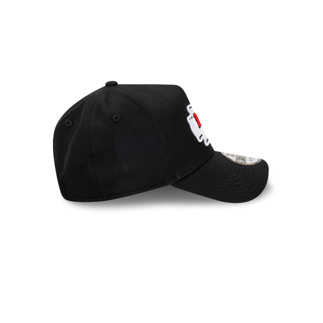 Kansas City Chiefs New Era 9FORTY A-Frame Snapback Hat - Black